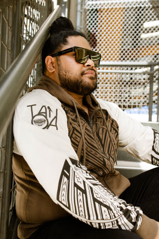 MALOSI ZIPPERED TANOA HOODIE MH003