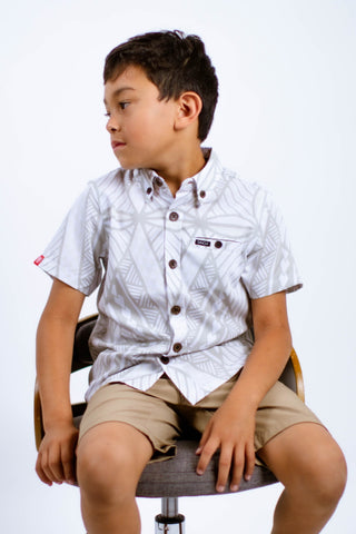 MAU BOYS 4WAY STRETCH SHIRT B4WS021