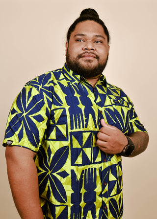 MEN'S COTTON TANOA SHIRT FB1806-SS4229