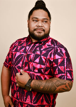 MEN'S COTTON TANOA SHIRT FB1806-SS4229