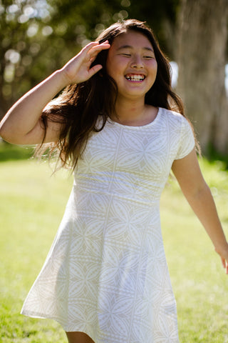 PULU GIRLS SKATER DRESS TD803-THIS ONE