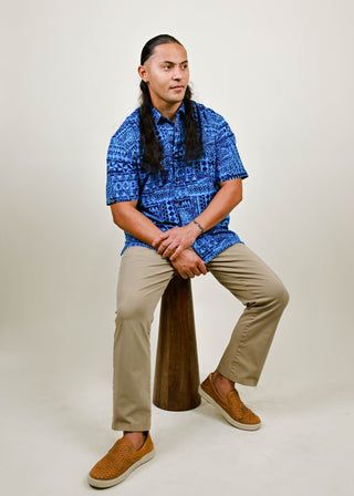 MEN'S COTTON TANOA SHIRT FB1804-SS4227