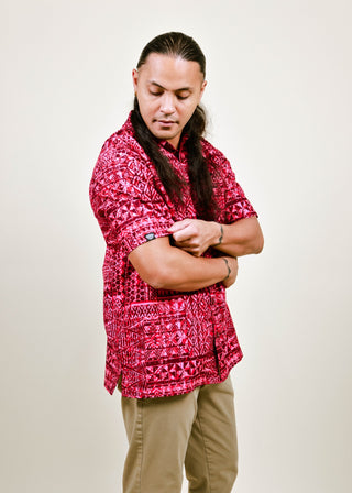 MEN'S COTTON TANOA SHIRT FB1804-SS4227