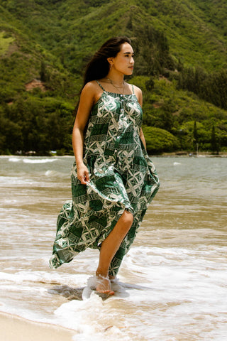 SUAFA LAYERED MAXI DRESS TD163