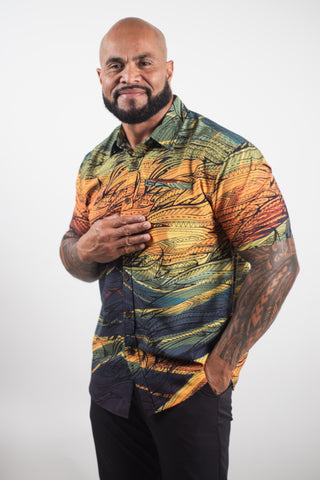 TAFE MENS 4WAY STRETCH SHIRT TS4WS022
