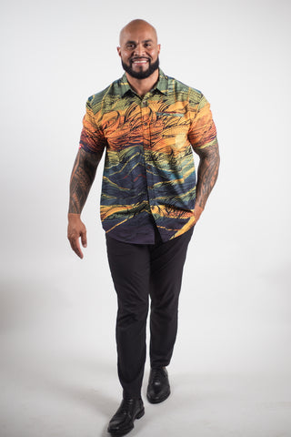 TAFE MENS 4WAY STRETCH SHIRT TS4WS022