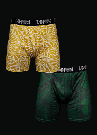 MENS BOXER BRIEF 2PK MIX D TB008 (ALL SALES FINAL)