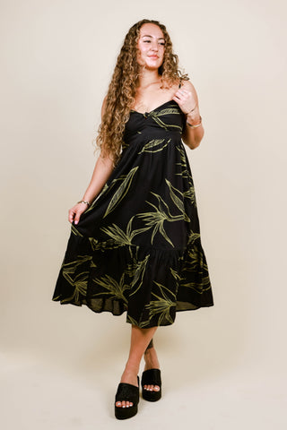 VAIMOSO KNOT FRONT MAXI DRESS TD191