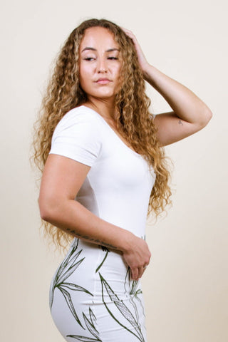 VAIMOSO SOLID LADIES TOP / BODY SUIT TT201J (ALL SALES FINAL)