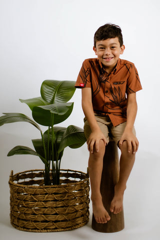 VAIMOSO BOYS 4WAY STRETCH SHIRT B4WS024