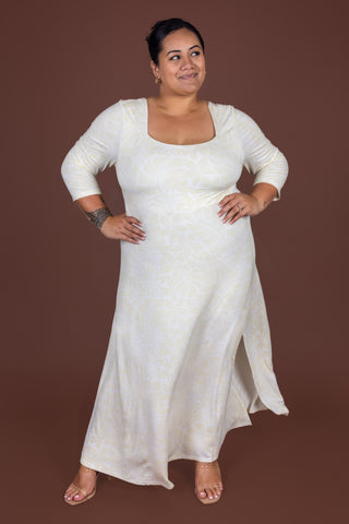 WHITE SUNDAY DRESS TD214