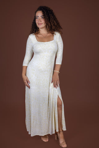 WHITE SUNDAY DRESS TD214