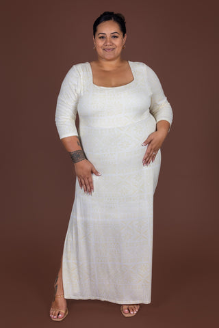 WHITE SUNDAY DRESS TD214