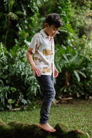 ABBIE BOYS SLUB SHIRT BSS005