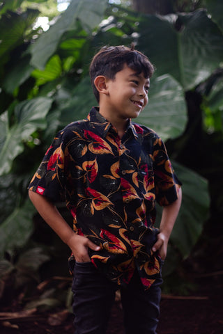 ABBIE BOYS SLUB SHIRT BSS005