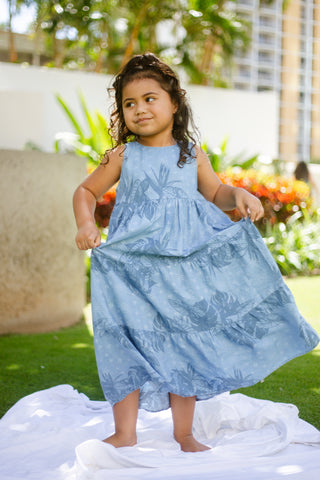 DENIM AIGA GIRLS DRESS TD246G