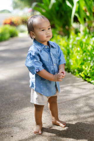 DENIM AIGA BOYS SHIRT