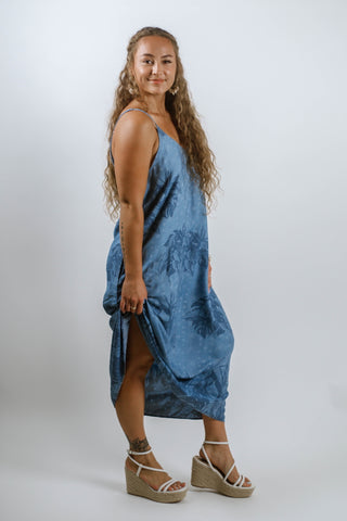 DENIM AIGA MAXI DRESS TH010