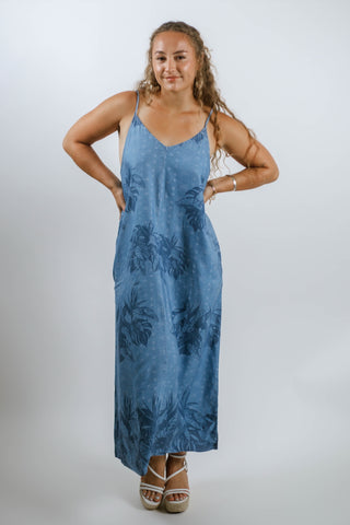 DENIM AIGA MAXI DRESS TH010