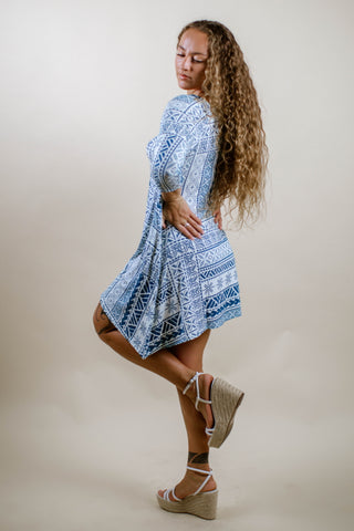 LE ALA RAGLAN DRESS TD185