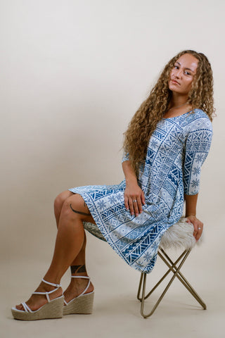 LE ALA RAGLAN DRESS TD185