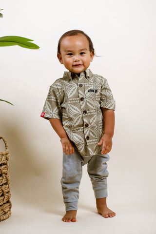 PULU BOYS 4WAY STRETCH SHIRT B4WS023