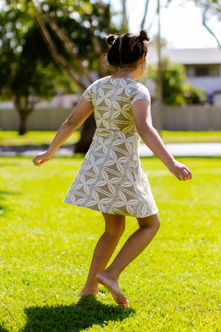 PULU GIRLS SKATER DRESS TD803-THIS ONE