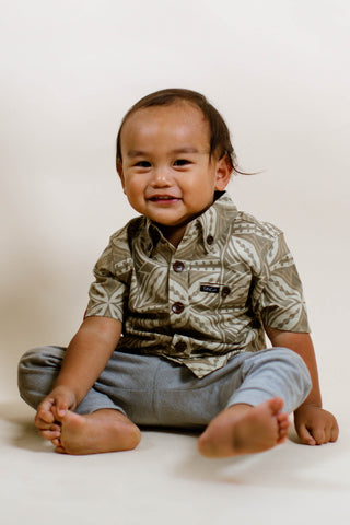 PULU BOYS 4WAY STRETCH SHIRT B4WS023