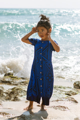 TUIGA CAP SLEEVE GIRLS DRESS TD804