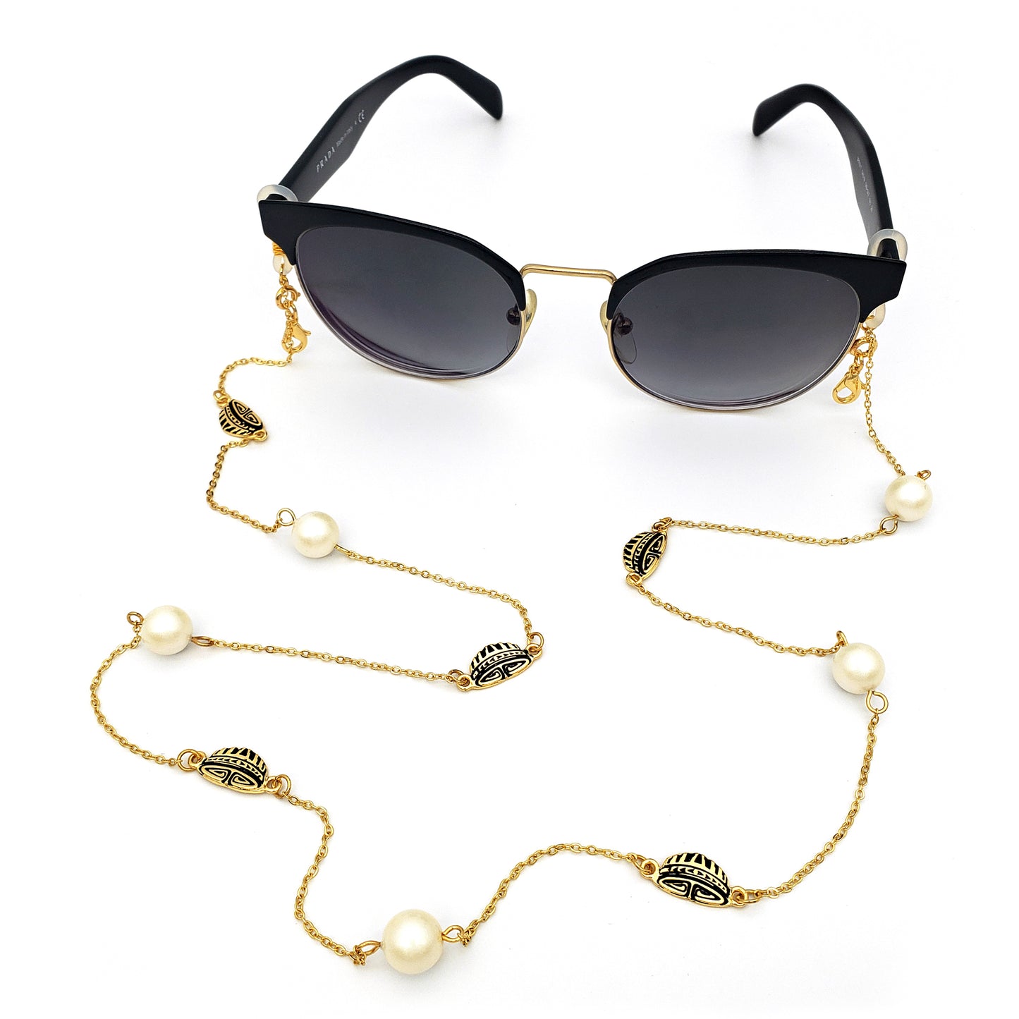 SIALEI EXCLUSIVE EDITION MASK CHAIN - CREAM