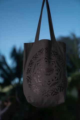 CIRCLE TATAU CANVAS BAG-CB002 (ALL SALES FINAL)