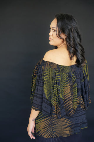 NU'UULI OFF SHOULDER TOP TT133 (ALL SALES FINAL)