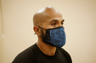 SUB ZERO TANOA FACE MASK - BLUE