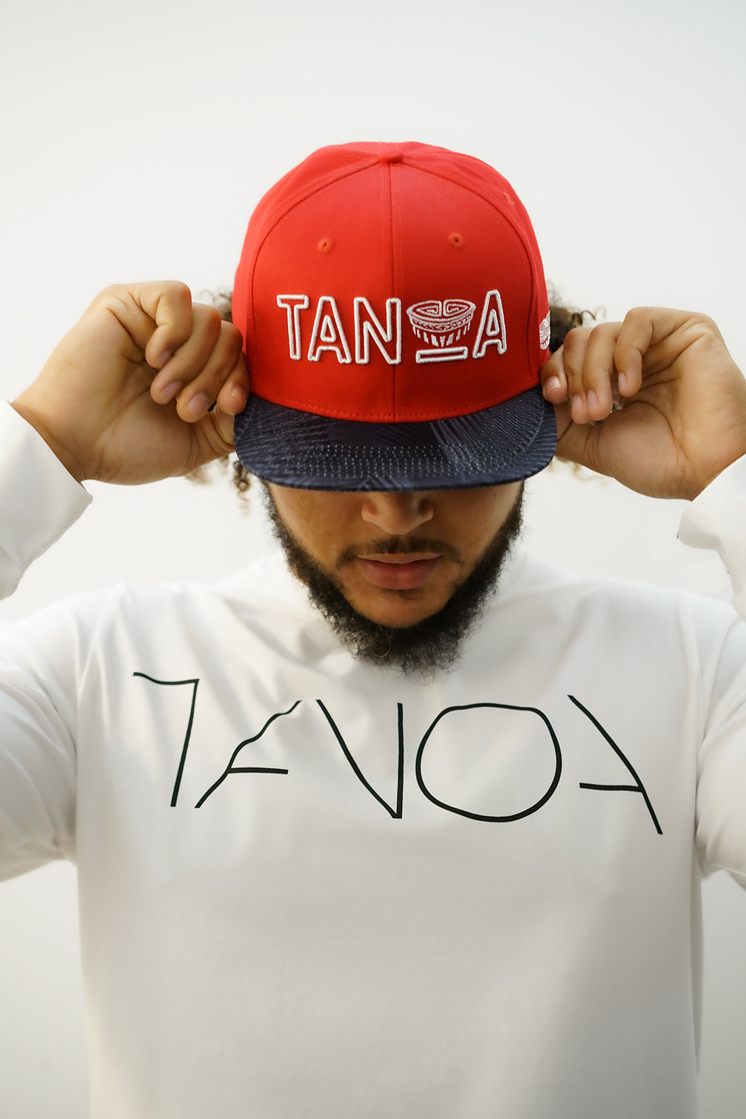 TANOA FLAT BRIM HAT-PALM (ALL SALES FINAL)