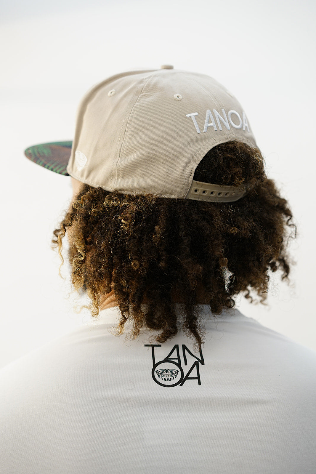 TANOA FLAT BRIM HAT-PALM (ALL SALES FINAL)