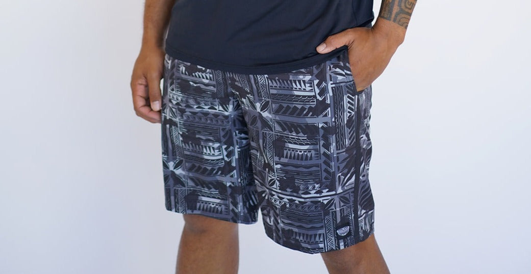 MENS BOARD SHORT-CAMO MBS001 (ALL SALES FINAL)