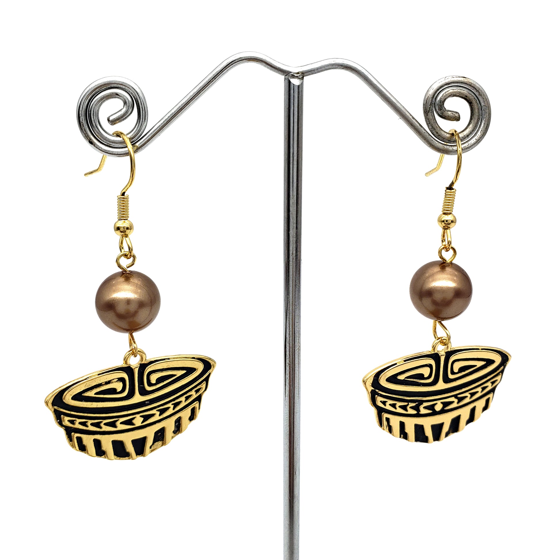 SIALEI EXCLUSIVE EDITION EARRING - BROWN
